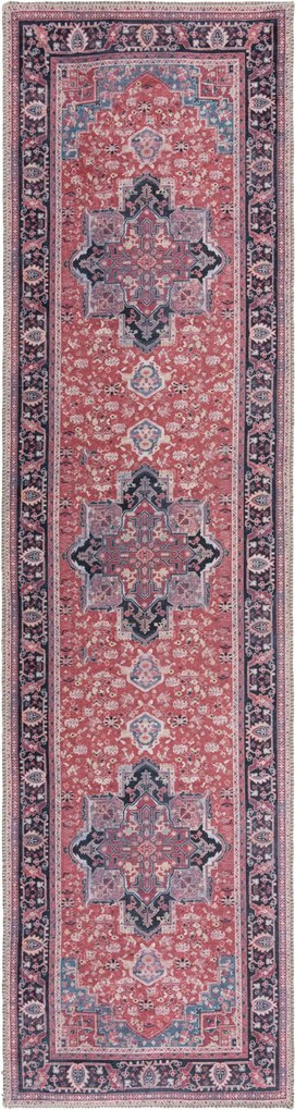 Behúň Hebden Windsor Red, 60x230, červená, obývacia izba, Flair Rugs