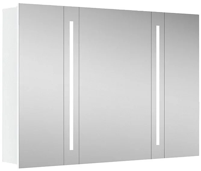 Riva Zrkadlová skrinka s LED osvetlením Hydra, 75 × 108 × 17 cm