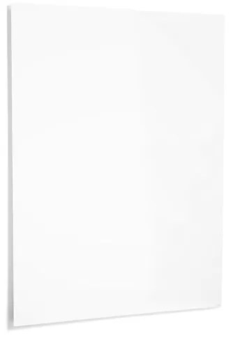 Biela magnetická tabuľa AIR, bez rámika, 990x1190 mm