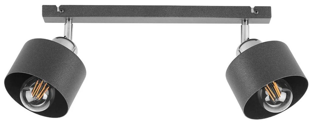 Stropné svietidlo PANTA, 2x kovové tienidlo (mix 3 farieb), (výber z 3 farieb konštrukcie), CH