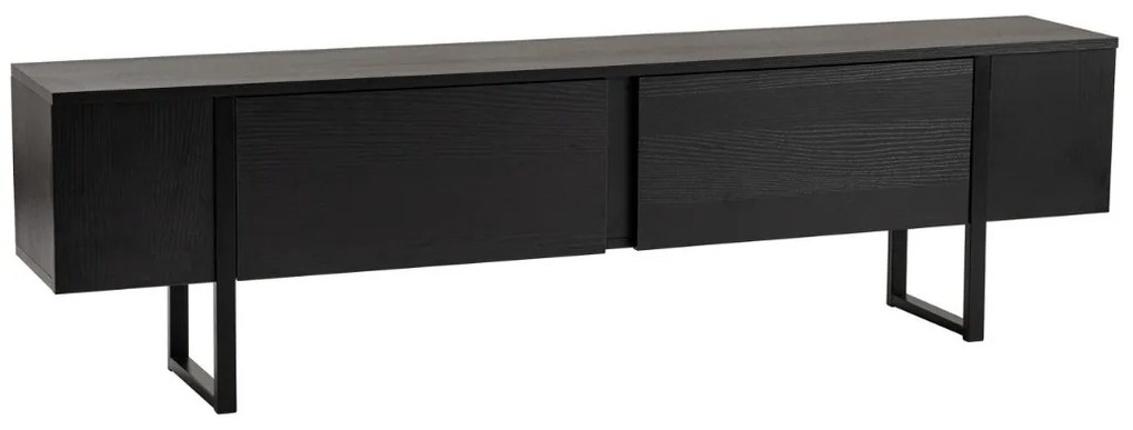 Dizajnový TV stolík Fiorello 180 cm čierny