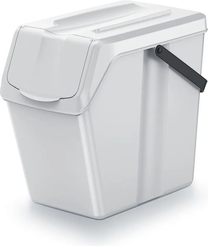 Odpadkový kôš Soorti II 25 L popolavo sivý