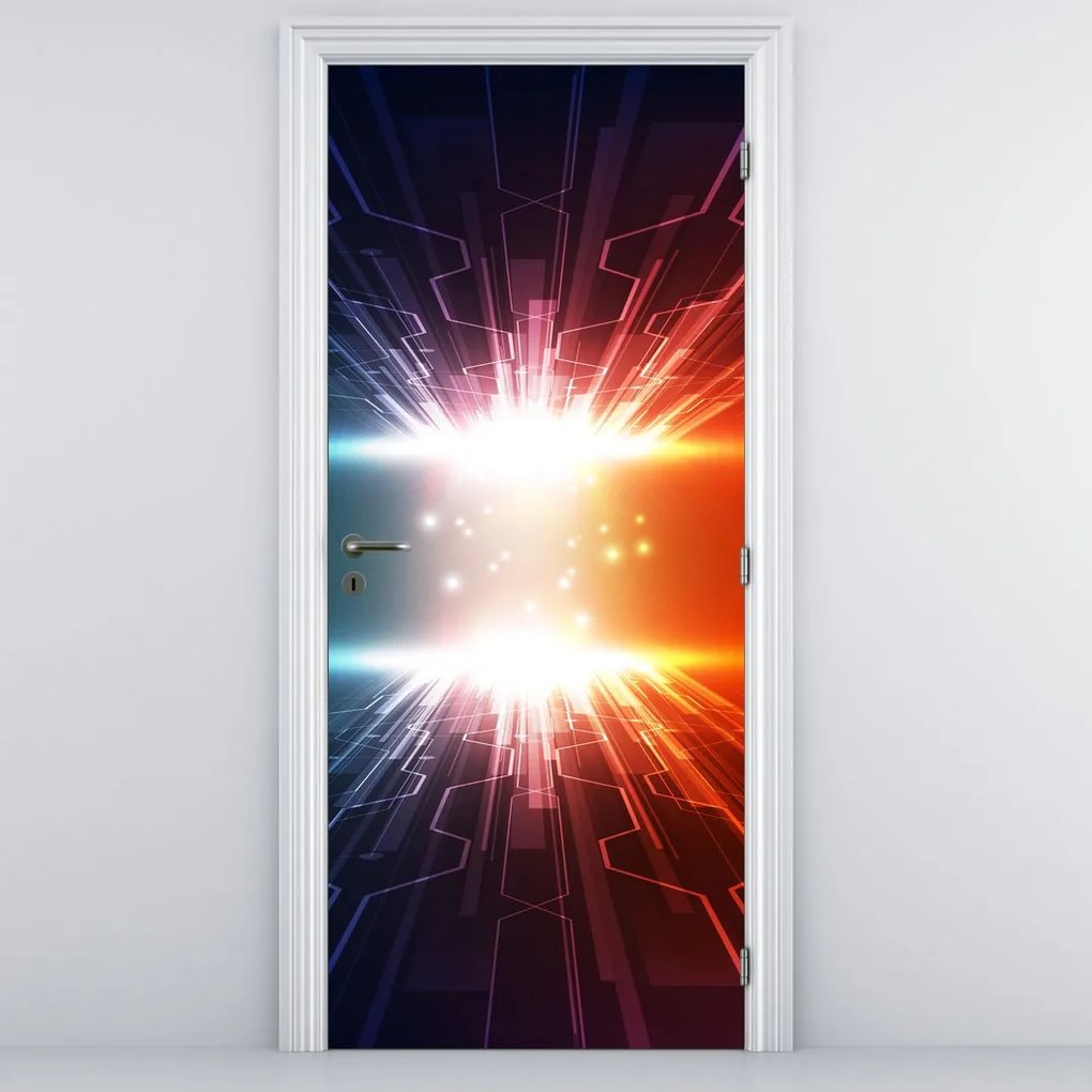 Fototapeta na dvere - Aktívny náboj (95x205cm)