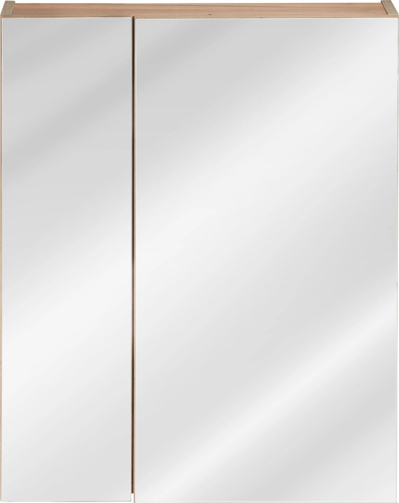 Comad Zrkadlová skrinka bez osvetlenia Capri Oak 60 dub zlatý craft