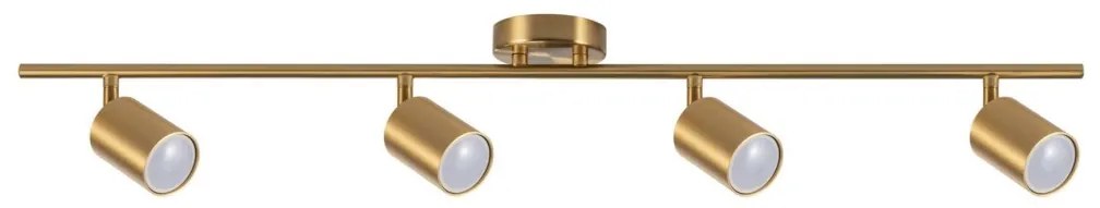 LED RGBW stmievateľné bodové svietidlo GOLDI 4xGU10/6,5W/230V zlaté