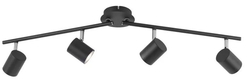 Leuchten Direkt 11944-13 - LED Bodové svietidlo TARIK 4xGU10/5W/230V antracit