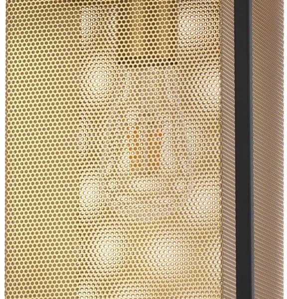 ONLI - Luster na lanku MALIK 1xE27/22W/230V zlatá/čierna