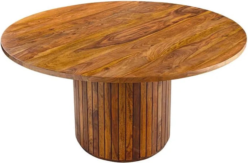 Okrúhly jedálenský stôl Raghuvir 140 cm Sheesham