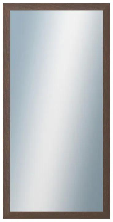 DANTIK - Zrkadlo v rámu, rozmer s rámom 60x120 cm z lišty RETRO hnedá (3144)