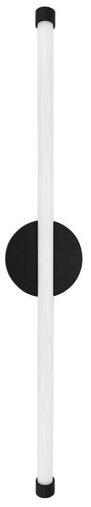 Toolight Toolight, LED nástenné svietidlo 60cm, 12W, 3000K, LHJ069-W, čierna matná, OSW-60037