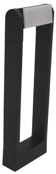 LED Vonkajšia lampa VINITA LED/6W/230V 4000K IP54 50 cm čierna