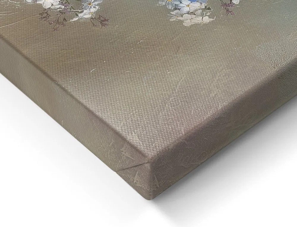 Tlačený obraz na plátne 32x32 cm Forget-me-not – Styler