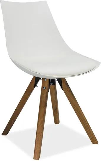 Najlacnejsinabytok LENOX jedálenská stolička, buk/biela | BIANO