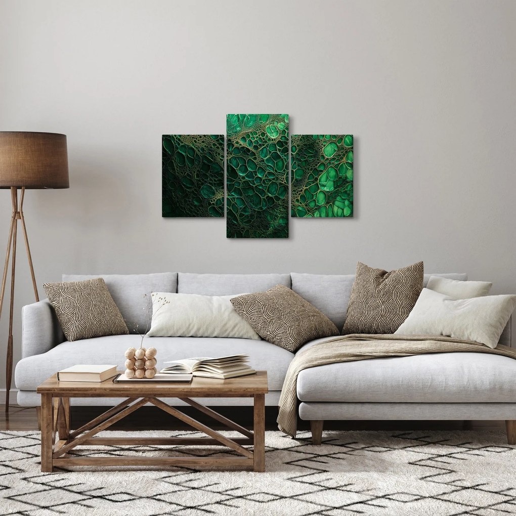 Obraz - Zelený mikroskopický záber (90x60 cm)