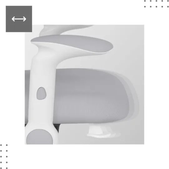 Detská otočná stolička Mark Adler Junior 5.0 Grey