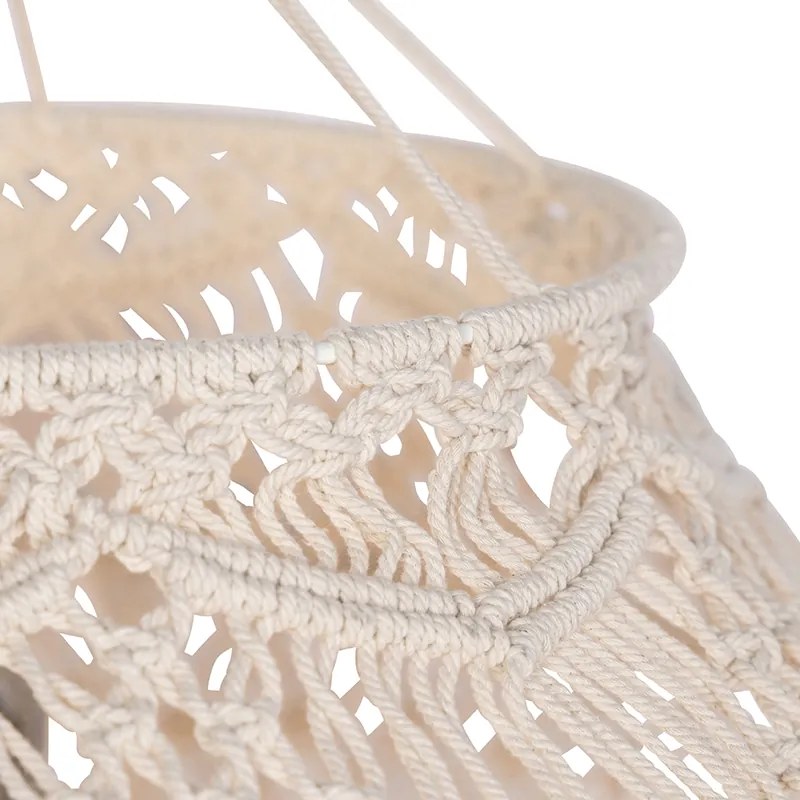 Macrame tienidlo prírodné 90 cm