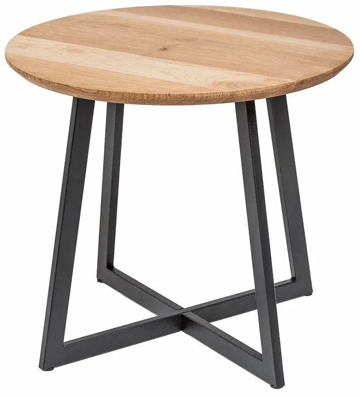 Dizajnový odkladací stolík Hansa 50 cm dub