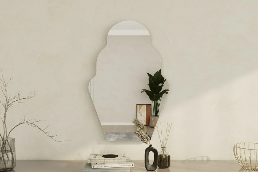Zrkadlo Perilla Black 50 x 70 cm