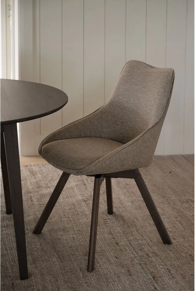 Béžové jedálenské stoličky v súprave 2 ks Alison – Rowico