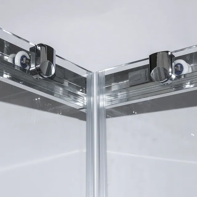 Roltechnik Outlet Štvorcový sprchovací kút OBS2 - bez vaničky ROTH-Variant: rozmery: 90x90 cm - (OBS2/90x90 - 4000704), ROTH-Profily: profily: brilla…