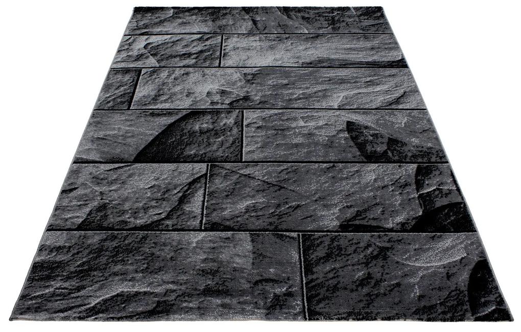 Ayyildiz Kusový koberec PARMA 9250, Čierna Rozmer koberca: 120 x 170 cm