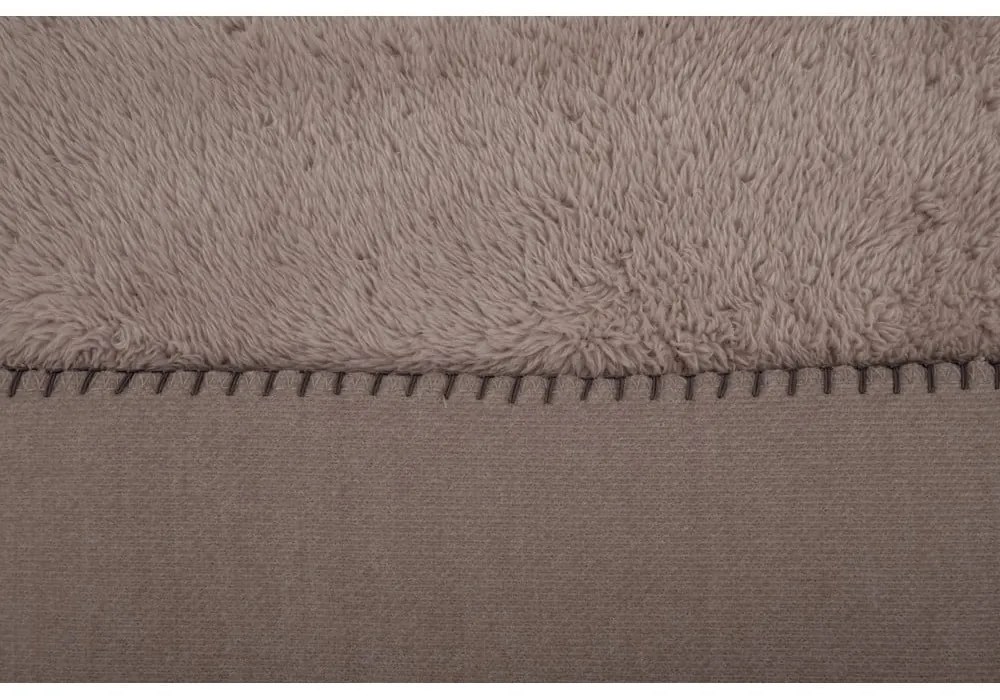 Taupe deka z mikroplyšu 150x200 cm Tomo – Tiseco Home Studio