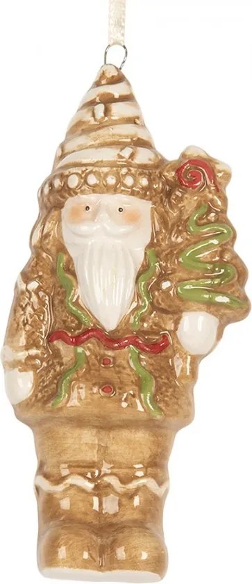 Závesná ozdoba perníkový Luskáčik Gingerbread Cott - 6*4*11 cm