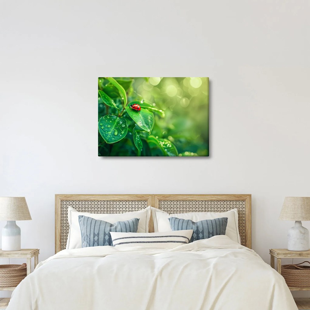Obraz - Lienka (70x50 cm)