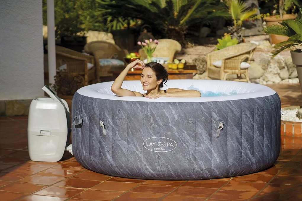 BESTWAY Lay-Z-Spa Boracay AirJet Vírivka, 180 x 66 cm, 2-4 osoby 60175