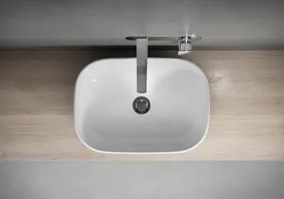 Cersanit Moduo - umývadlo na dosku 50,5x36cm, biela, K116-050