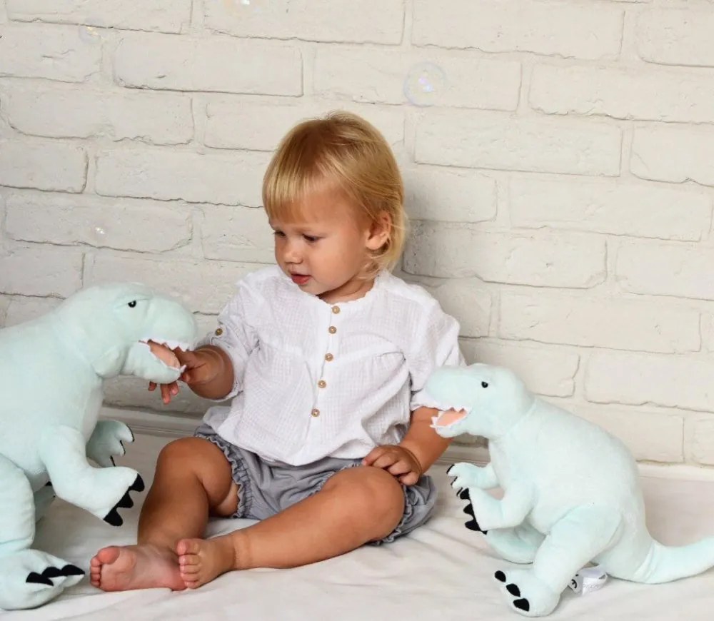 Plyšový Tyranosaurus Rex mätový L