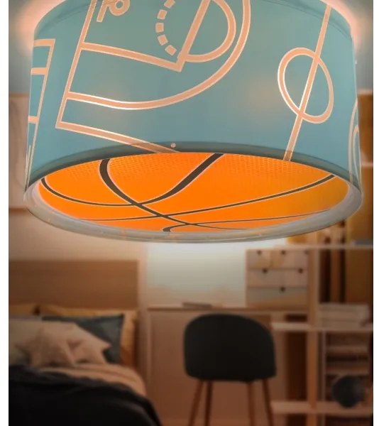 Dalber 41746 - Detské stropné svietidlo BASKET 2xE27/15W/230V