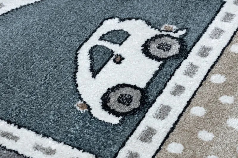 Dywany Łuszczów, Detský kusový koberec Fun Strade grey, 200x290, šedá, detská izba