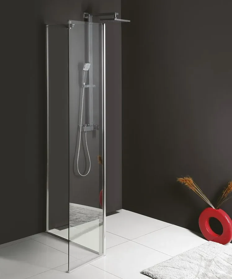 Polysan Polysan, MODULAR SHOWER stena na inštaláciu na múr, pre pripojenie otoč.panelu 900 mm, MS3A-90