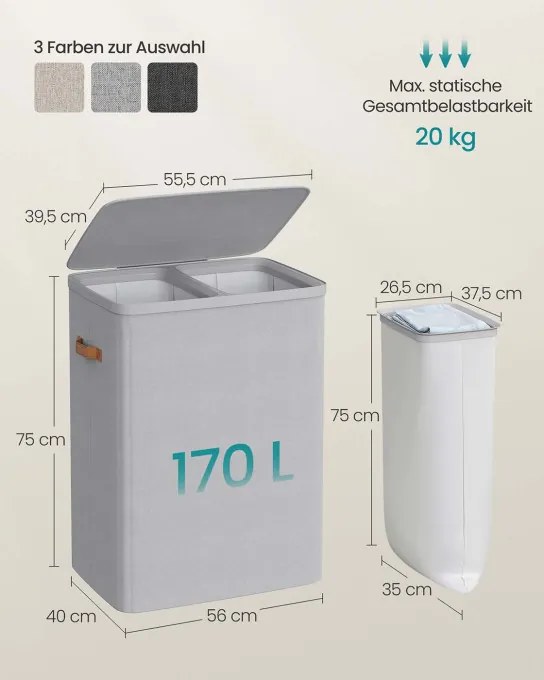 Kôš na bielizeň LCB813G01