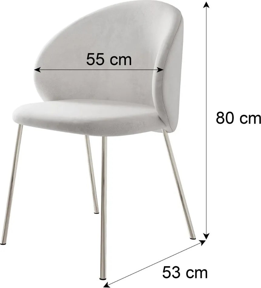 JEDÁLENSKÝ SET STÔL LEONE  ZLATÝ LESK + SKLO + 4 x STOLIČKA