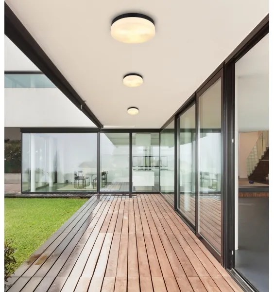 Globo 32113B - Kúpeľňové svietidlo VRANOS 3xE27/60W/230V pr. 30 cm IP44