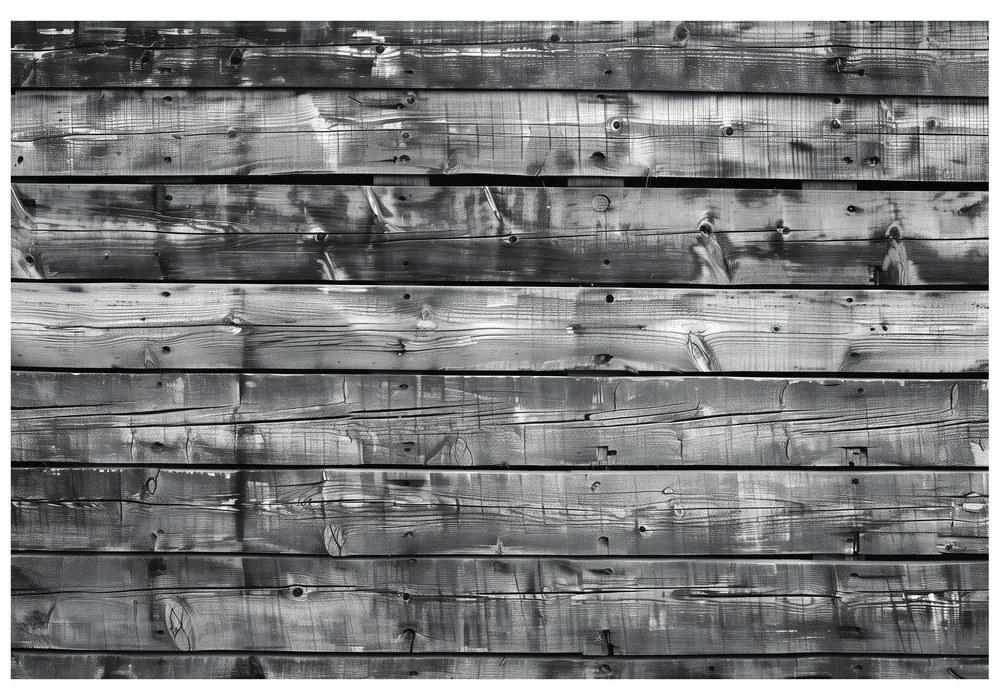 Tapeta moderná imitácia dreva v čiernobielom