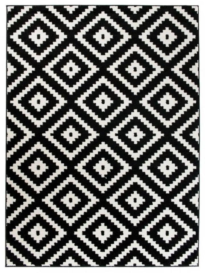 *Kusový koberec Remund čierny 80x150cm