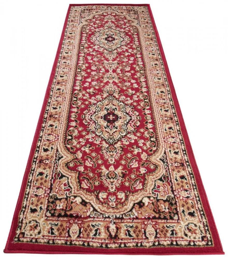 Kusový koberec PP Akay červený atyp 80x250cm