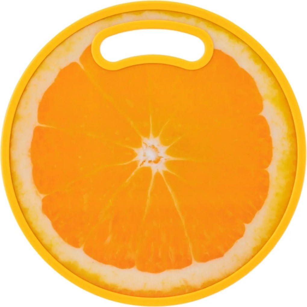 Altom Kuchynská doštička Tropicana pomaranč 30 cm