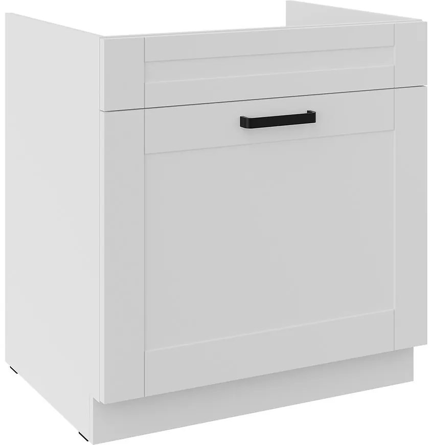 Kuchynská skrinka Luna biely mat/biely 80ZL 1S BB