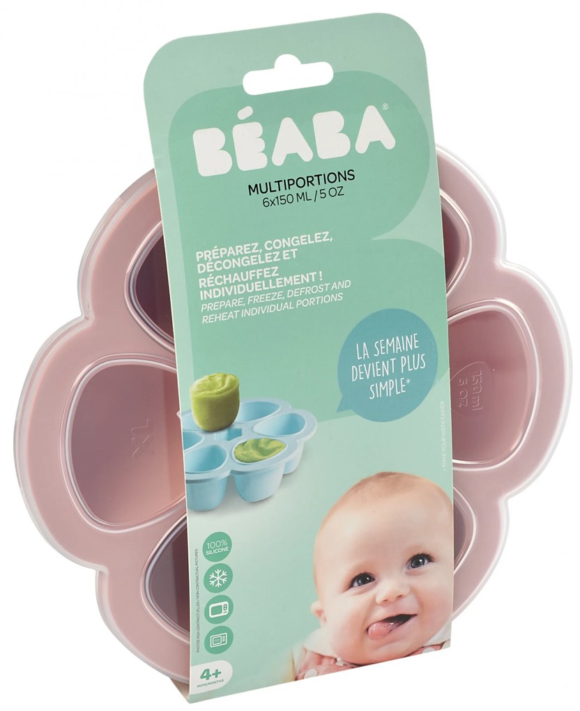 Multi-dávkovač na jedlo 6x 150ml Old Pink