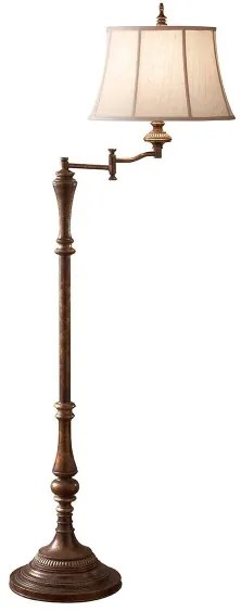 Feiss FE-GIBSON-SWFL - Stojacia lampa GIBSON 1xE27/60W/230V