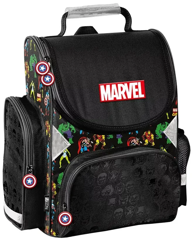 Paso Školská aktovka Avengers Čierna
