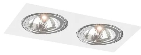 Shilo 7328 - Podhľadové svietidlo KOMORO 2xGU10/15W/230V biela