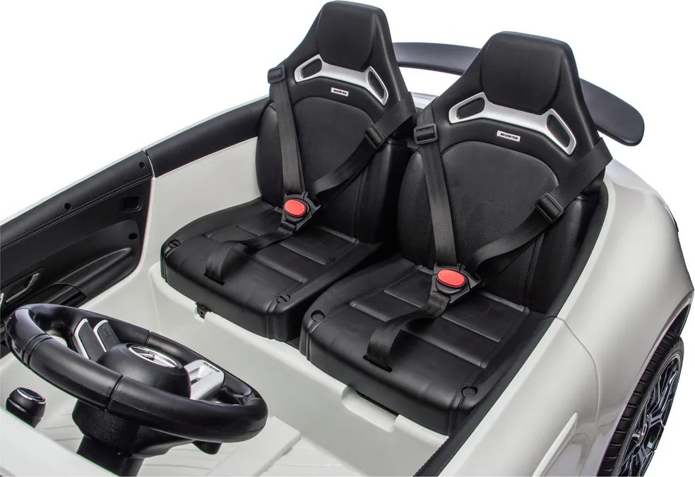 LEAN CARS Elektrické autíčko Mercedes GT63 AMG DK-GT63 24V LCD biele