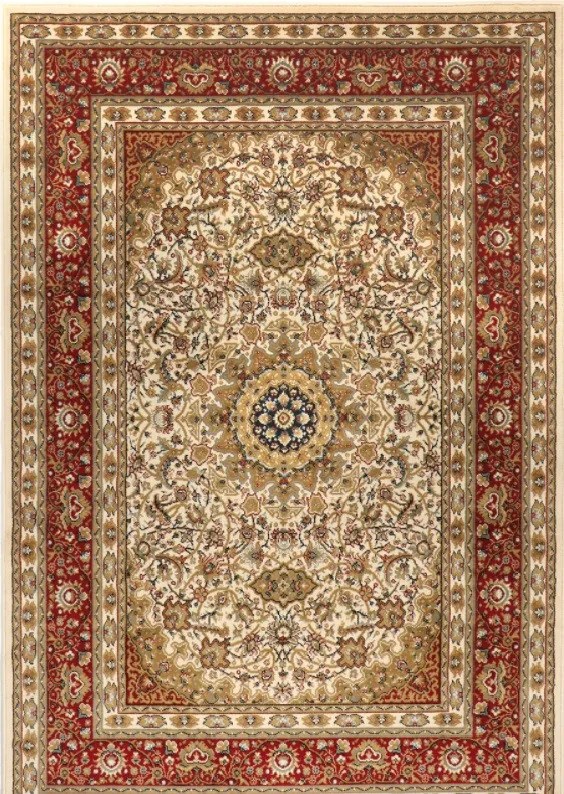 Oriental Weavers, Kusový koberec Kendra 711 / DZ2J, 67x120, béžová, chodba / predsieň