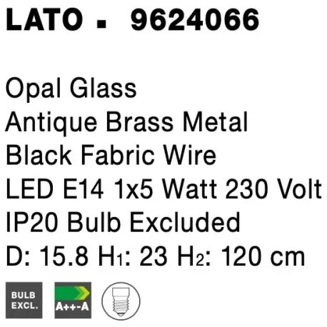 Retro luster Lato 15 zlaté