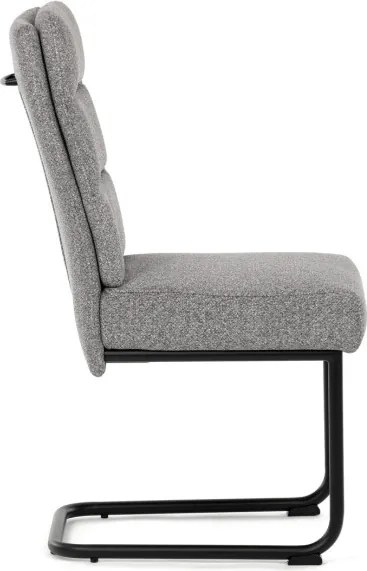 Jedálenská stolička sivá DCL-P3107 SIL2
